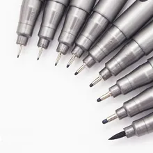 1-Piece Pigment Liner Pigma Micron Ink Marker Pen 0.05 0.1 0.2 0.3 0.4 0.5 0.6 0.8 Different Tip Black Fineliner Sketching Pens
1-Piece Pigment Liner Pigma Micron Ink Marker Pen 0.05 0.1 0.2 0.3 0.4 0.5 0.6 0.8 Different Tip Black Fineliner Sketching Pens