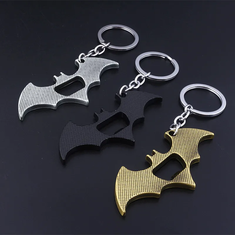 SG 3 Color Batman Beer Bottle Opener Keychains Superman Spider Bat Iron Man Pendants Keyring Avengers Llaveros Men Movie Jewelry
SG 3 Color Batman Beer Bottle Opener Keychains Superman Spider Bat Iron Man Pendants Keyring Avengers Llaveros Men Movie Jewelry