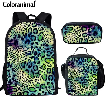 Coloranimal Women School Backpack 3D Printed leopard School Bag Set for Girl Toddle Mochila Infant Children Shoulder School Bags
Coloranimal Women School Backpack 3D Printed leopard School Bag Set for Girl Toddle Mochila Infant Children Shoulder School Bags
