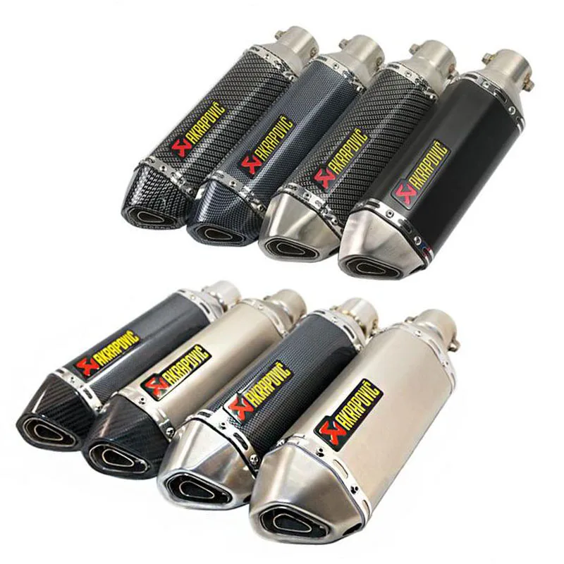 Universal 51mm Inlet Motorcycle Dirt Pit Bike Exhaust Escape Modified Scooter For Akrapovic Exhaust Muffle For er6n tmax 500 r6
Universal 51mm Inlet Motorcycle Dirt Pit Bike Exhaust Escape Modified Scooter For Akrapovic Exhaust Muffle For er6n tmax 500 r6