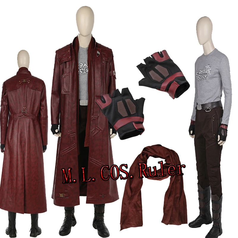 High Quality Guardians of The Galaxy 2 Peter Quill Star-Lord Full Suit Customize For Halloween Clothes All Size Free Shipping
High Quality Guardians of The Galaxy 2 Peter Quill Star-Lord Full Suit Customize For Halloween Clothes All Size Free Shipping