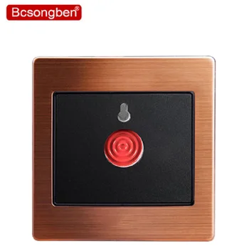 type 86 Luxury rose gold black wall switch economical alarm button sos
type 86 Luxury rose gold black wall switch economical alarm button sos