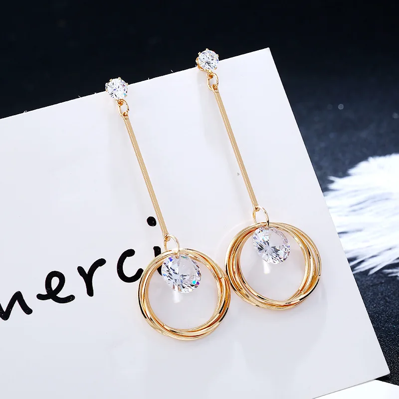Fashion Crystal Rhinestone Dangle Earring Hollow Out Geometric Circle Drop Earrings For Women Female Jewelry Accessories Gift
Fashion Crystal Rhinestone Dangle Earring Hollow Out Geometric Circle Drop Earrings For Women Female Jewelry Accessories Gift