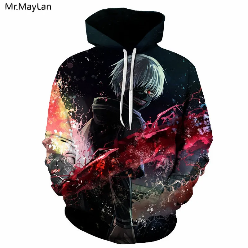 Anime Tokyo Ghoul Hoodies Men Hooded Pullovers Ken Kaneki Print Male Hoody 3D Printing Hooded Sweatshirts Hot Sale Free Shipping
Anime Tokyo Ghoul Hoodies Men Hooded Pullovers Ken Kaneki Print Male Hoody 3D Printing Hooded Sweatshirts Hot Sale Free Shipping
