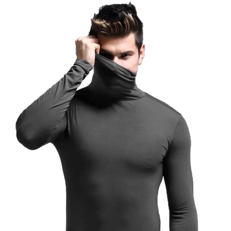2019 Modal Fabric Thermal Underwear Tops Autumn Winter Long Sleeve Neck Wrap Elastic Seamless Warm Clothes Black Grey Plus Size
2019 Modal Fabric Thermal Underwear Tops Autumn Winter Long Sleeve Neck Wrap Elastic Seamless Warm Clothes Black Grey Plus Size