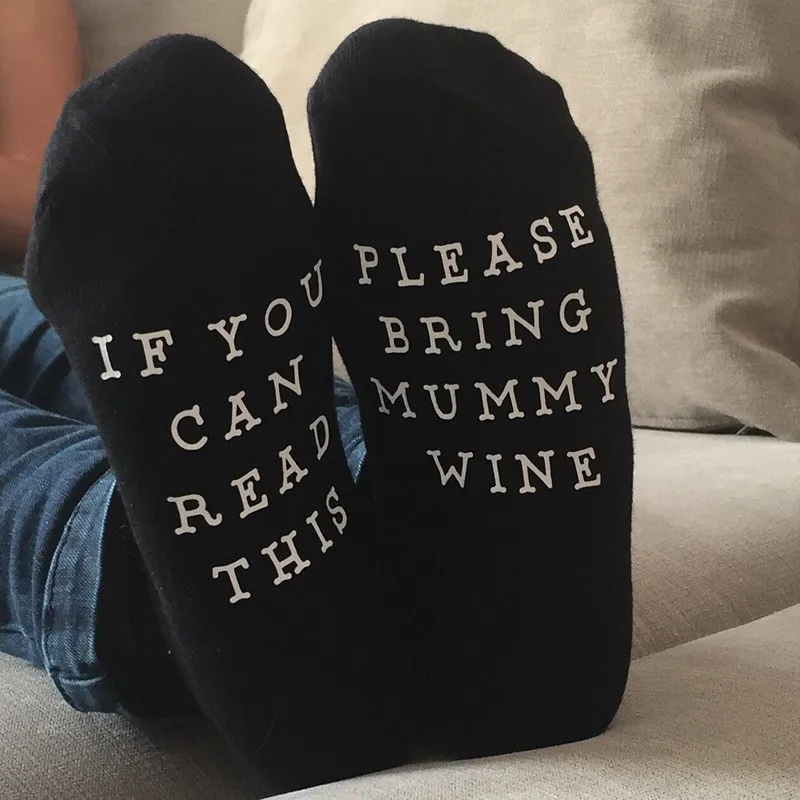 2017 ST07 IF YOU CAN READ THIS PLEASE BRING MUNNY WINE Fashion Funny Christmas Socks Cotton Socking
2017 ST07 IF YOU CAN READ THIS PLEASE BRING MUNNY WINE Fashion Funny Christmas Socks Cotton Socking