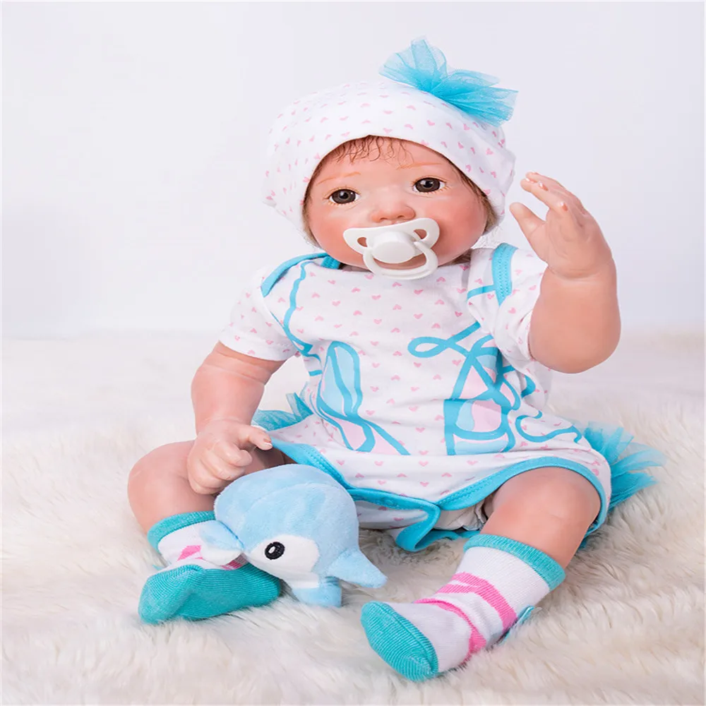 SanyDoll 20 inch 51 cm Silicone baby reborn dolls, doll reborn fashion clothes doll holiday gifts
SanyDoll 20 inch 51 cm Silicone baby reborn dolls, doll reborn fashion clothes doll holiday gifts