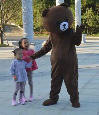 Brown Bear Kani Rabbit Mascot Costumes Cosplay Clothes Easter Christmas Halloween Party Fancy Dress Anime Doll Toys
Brown Bear Kani Rabbit Mascot Costumes Cosplay Clothes Easter Christmas Halloween Party Fancy Dress Anime Doll Toys