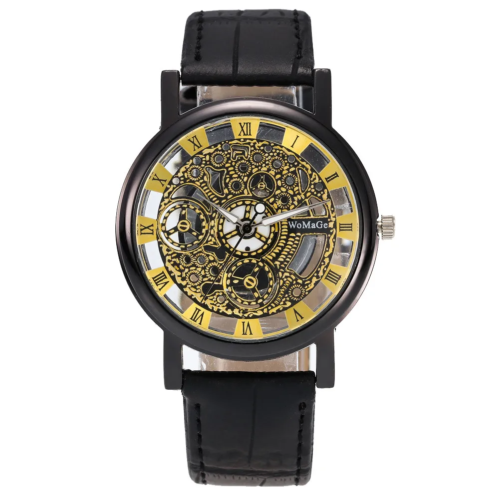Fashion Skeleton Quartz Watch Men Transparent Hollow Watches Reloj Hombre Brand Male Clock Man Leather Dress Wristwatch Relogio
Fashion Skeleton Quartz Watch Men Transparent Hollow Watches Reloj Hombre Brand Male Clock Man Leather Dress Wristwatch Relogio