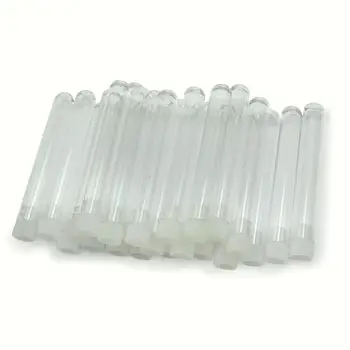 25pcs Lucky DIY Wishing Bottles Transparent Plastic Test Tube Make Wish Bottles 83*11mm Make Wish And Love Message
25pcs Lucky DIY Wishing Bottles Transparent Plastic Test Tube Make Wish Bottles 83*11mm Make Wish And Love Message