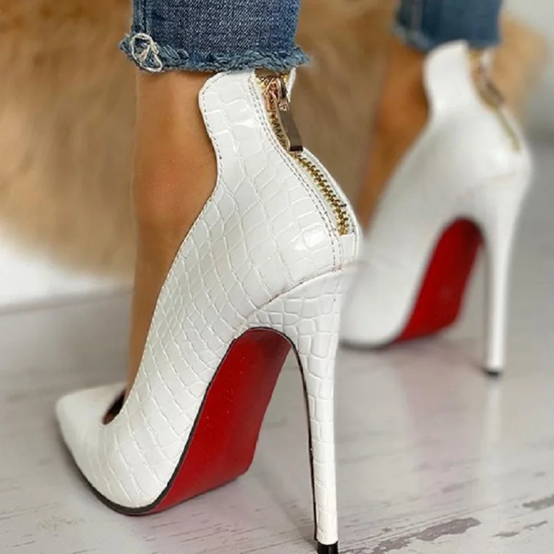 Women high heels sexy pointed toe office shoes ladies fashion white black stiletto party pumps zapatos de mujer plus size
Women high heels sexy pointed toe office shoes ladies fashion white black stiletto party pumps zapatos de mujer plus size