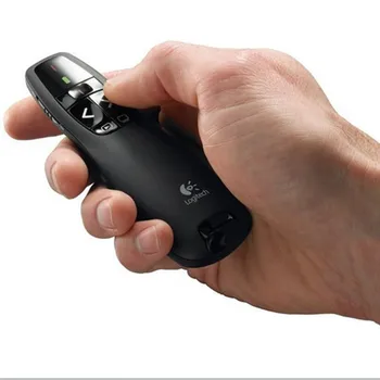 QIYING USB Wireless Presenter Red Laser Pointer R400 2.4Ghz PPT Remote Control for Powerpoint Presentation red
QIYING USB Wireless Presenter Red Laser Pointer R400 2.4Ghz PPT Remote Control for Powerpoint Presentation red