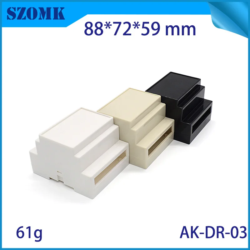 10 pieces Din rail junction box abs plastic housing for electronics 88x72x60 mm outdoor indoor project case pcb board diy szomk
10 pieces Din rail junction box abs plastic housing for electronics 88x72x60 mm outdoor indoor project case pcb board diy szomk