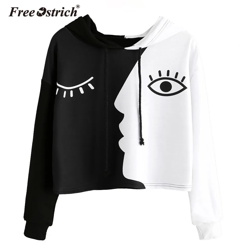 Free Ostrich Sweatshirt Women Hooded Long Sleeve Loose Pullover Patchwork Print Oversized Autumn Casual Chic Sudaderas A1040
Free Ostrich Sweatshirt Women Hooded Long Sleeve Loose Pullover Patchwork Print Oversized Autumn Casual Chic Sudaderas A1040