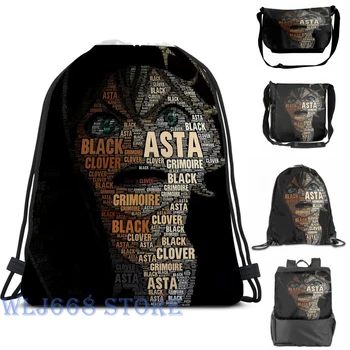 Funny graphic print shoulder Bags women ASTA - Black Clover Single shoulder backpack travel for men Gym Bag
Funny graphic print shoulder Bags women ASTA - Black Clover Single shoulder backpack travel for men Gym Bag