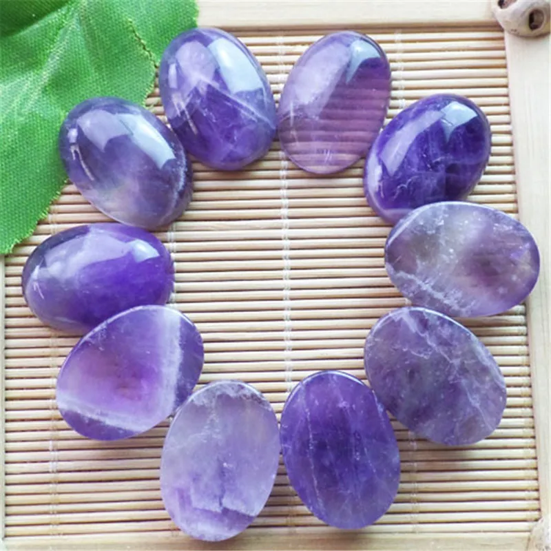 (10 pieces/lot) Wholesale Natural Amethysts Oval CAB CABOCHON 25x18x8mm Free Shipping Fashion Jewelry ZY3393
(10 pieces/lot) Wholesale Natural Amethysts Oval CAB CABOCHON 25x18x8mm Free Shipping Fashion Jewelry ZY3393