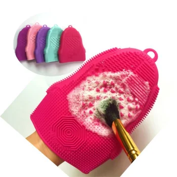 Glove Silicone Scrubber Mat with Hook Textures Pinceles Washing Pad Makeup Brush Cleaning Mat Brush Cleaner/ by dhl 50pcs
Glove Silicone Scrubber Mat with Hook Textures Pinceles Washing Pad Makeup Brush Cleaning Mat Brush Cleaner/ by dhl 50pcs