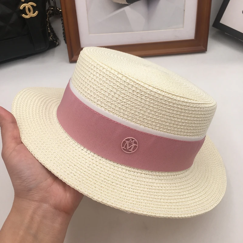 summer new flat brim hat double M standards topi travel beach hat small pure and fresh and prevent bask in han edition joker
summer new flat brim hat double M standards topi travel beach hat small pure and fresh and prevent bask in han edition joker