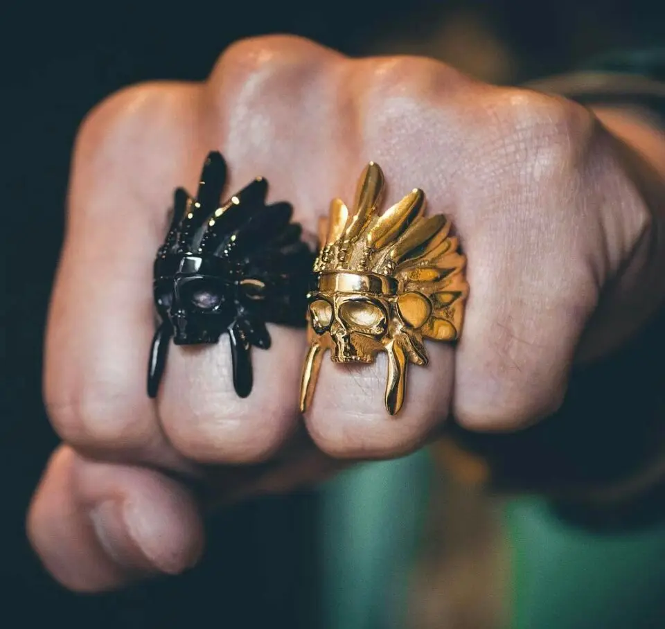 Mcllroy rings feather crown skeleton new Gothic fashion vintage gifts for men engagement domineering unique jewelry ring punk
Mcllroy rings feather crown skeleton new Gothic fashion vintage gifts for men engagement domineering unique jewelry ring punk