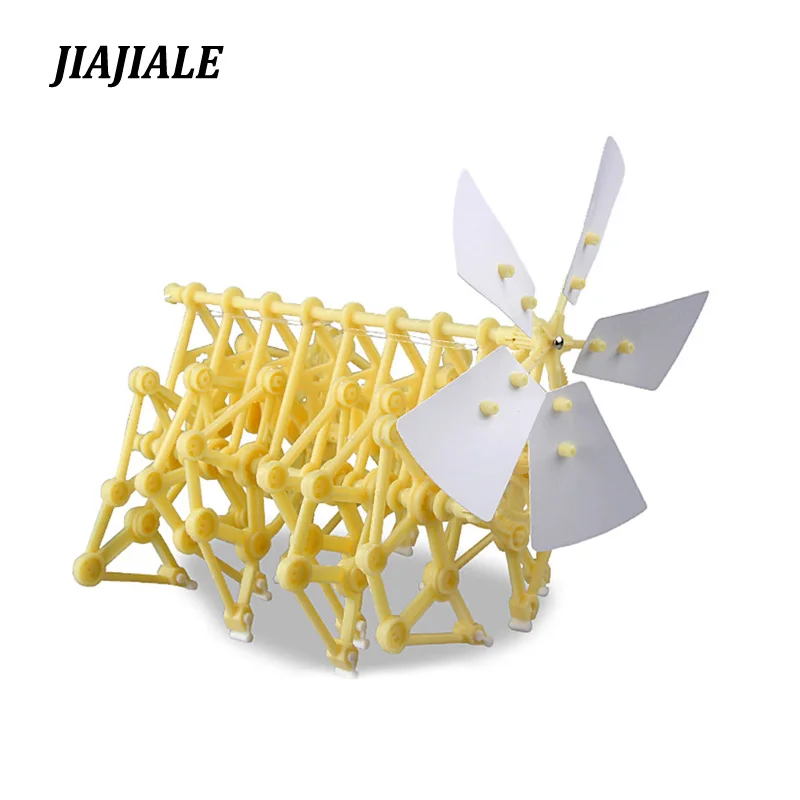 DIY Wind Powered Beast Puzzle Assembly Model Kit Walking Walker Robot Environmental Educational Toys Gift for Children Boy Gril
DIY Wind Powered Beast Puzzle Assembly Model Kit Walking Walker Robot Environmental Educational Toys Gift for Children Boy Gril