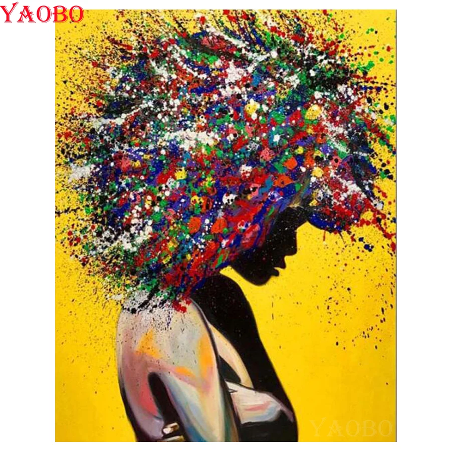 DIY Full Drill Square Round Diamond Painting African woman Pictures Mosaic Diamond Embroidery Color art 5D cross stitch Kits
DIY Full Drill Square Round Diamond Painting African woman Pictures Mosaic Diamond Embroidery Color art 5D cross stitch Kits
