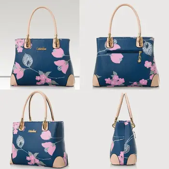 Women Vintage Shoulder Bag All-over Flowers Pu Leather Tote Purse Top Handle Bags Handbag
Women Vintage Shoulder Bag All-over Flowers Pu Leather Tote Purse Top Handle Bags Handbag
