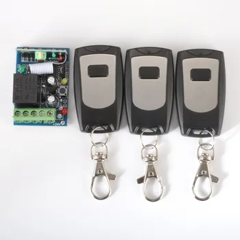 12V 1ch wireless remote control light/door switch system 1 Receiver &3 Transmitter Learning code 315/433mhz z-wave
12V 1ch wireless remote control light/door switch system 1 Receiver &3 Transmitter Learning code 315/433mhz z-wave