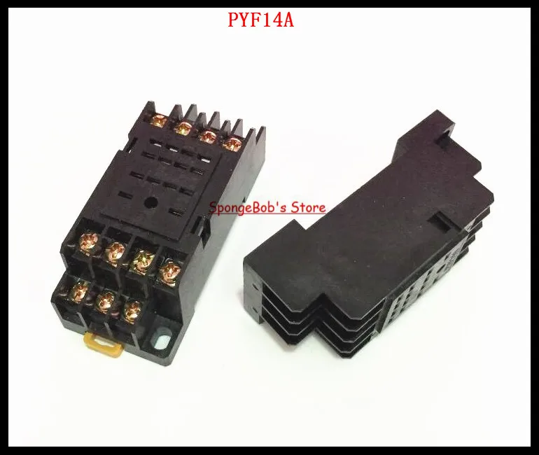 3--8pcs/Lot PYF14A 14 Pin General Purpose Mini Relay Socket Base For MY4NJ,HH54P,H3Y-4,JQX-13F/4Z
3--8pcs/Lot PYF14A 14 Pin General Purpose Mini Relay Socket Base For MY4NJ,HH54P,H3Y-4,JQX-13F/4Z