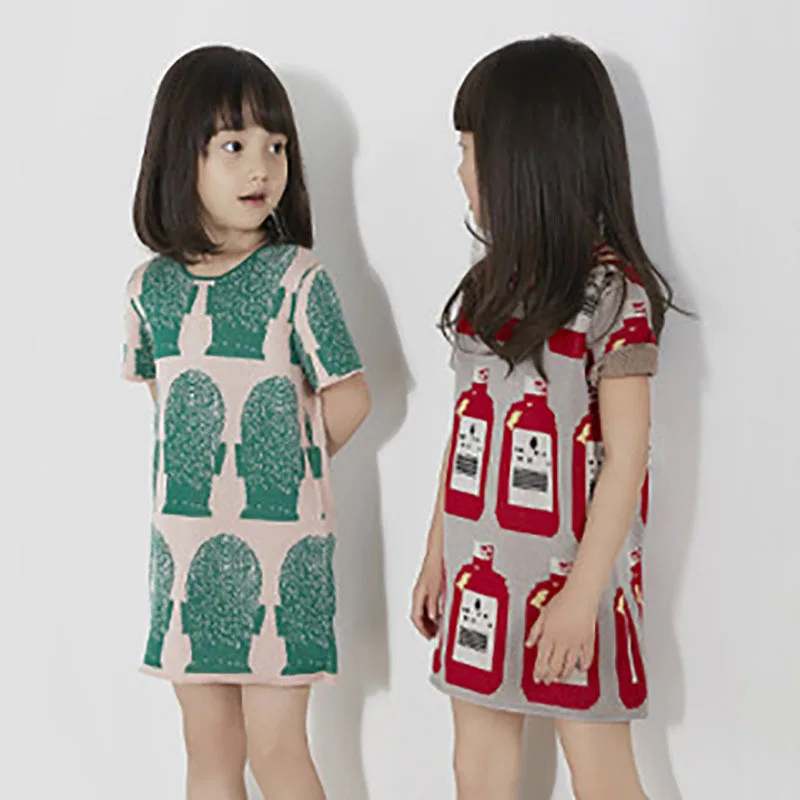 INS Fashion Kids Baby Summer Girls Clothes Dresses Cotton Toddler Girls Dress for 18M to 6T
INS Fashion Kids Baby Summer Girls Clothes Dresses Cotton Toddler Girls Dress for 18M to 6T