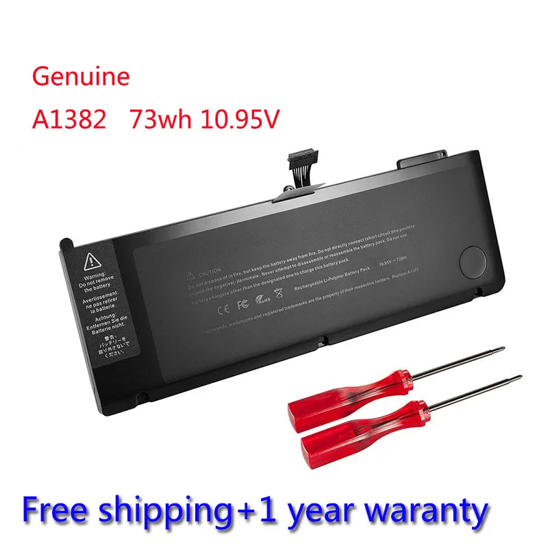 7XINbox 73Wh 10.95V A1382 A1286 Battery For Apple MacBook Pro Core i7 15" Early 2011 Late 2011 Mid-2012 MC721LL/A MC723LL/A
7XINbox 73Wh 10.95V A1382 A1286 Battery For Apple MacBook Pro Core i7 15" Early 2011 Late 2011 Mid-2012 MC721LL/A MC723LL/A