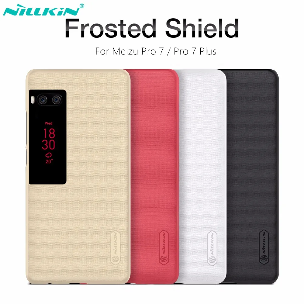 Nillkin For Meizu Pro 7 Case Cover Hard Plastic PC Matte Frosted Cover For Meizu Pro7 Plus Case Shockproof Protective Shield
Nillkin For Meizu Pro 7 Case Cover Hard Plastic PC Matte Frosted Cover For Meizu Pro7 Plus Case Shockproof Protective Shield