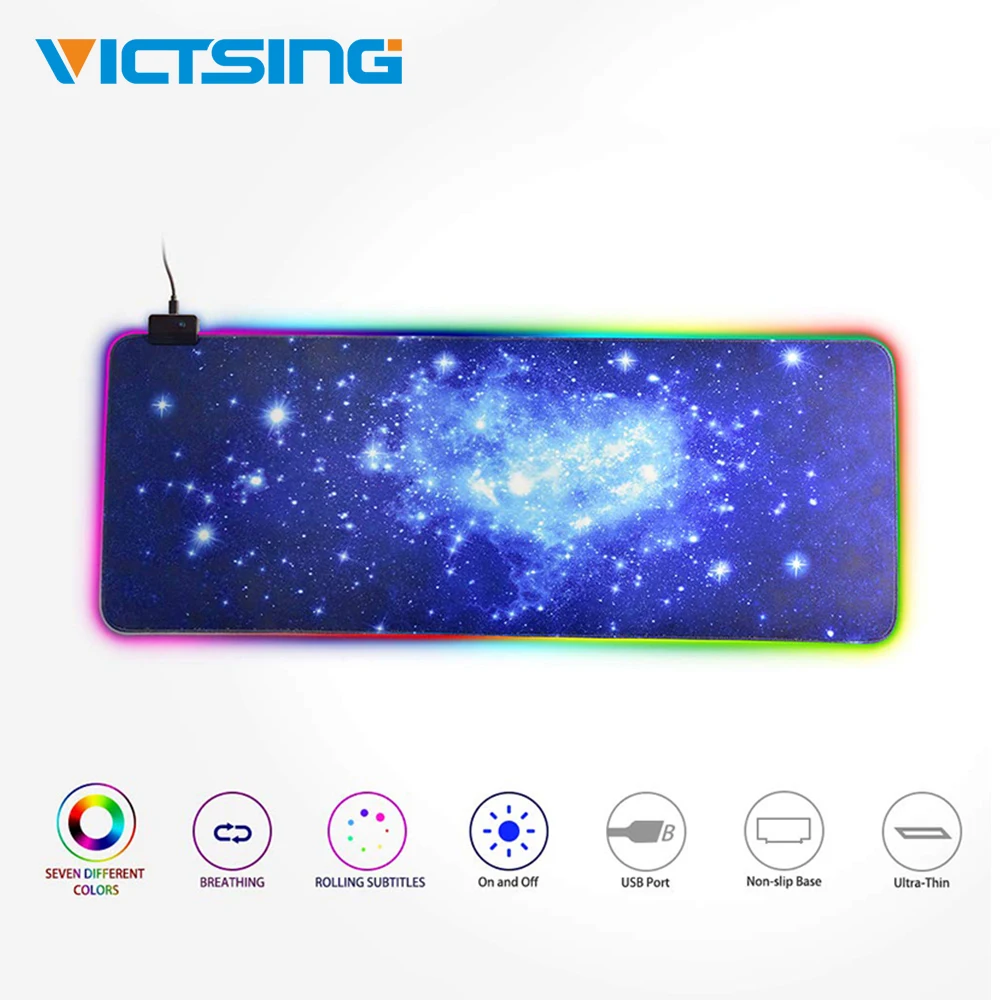 VicTsing XR260 Gaming Mouse Pad RGB Mouse Pad Gamer Computer Mousepad RGB Backlit Mause Pad Large Mousepad XXL LED Mice Mat
VicTsing XR260 Gaming Mouse Pad RGB Mouse Pad Gamer Computer Mousepad RGB Backlit Mause Pad Large Mousepad XXL LED Mice Mat