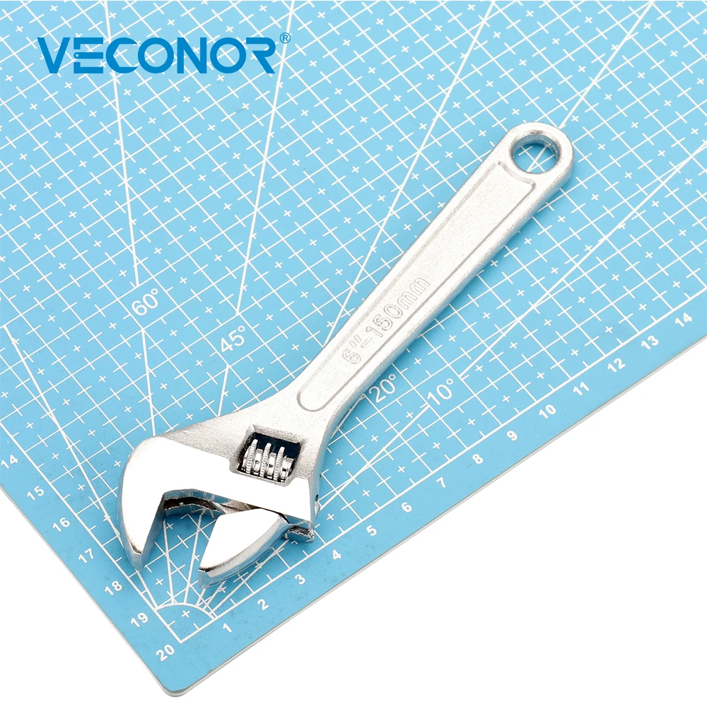 VECONOR 6" 150mm Adjustable Spanner Universal Multi-function Key Wrench Household Home Repair Hand Tools For Car Motor Bicycle
VECONOR 6" 150mm Adjustable Spanner Universal Multi-function Key Wrench Household Home Repair Hand Tools For Car Motor Bicycle