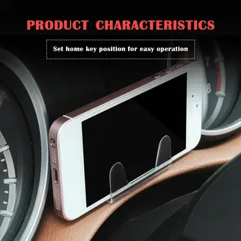 Auto Car Universal Phone Holder Mini Transparent Dashboard Mount Stand Mobile Holder GPS Support Smartphone Voiture Bracket
Auto Car Universal Phone Holder Mini Transparent Dashboard Mount Stand Mobile Holder GPS Support Smartphone Voiture Bracket