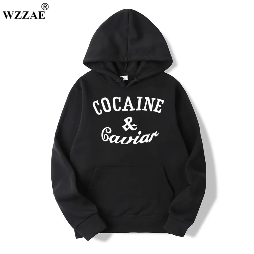 2019 New Hooded Spring Autum Winter Outerwear Cool Clothing Cocaines & Caviar Hip Hop Hoodies Sweatshirts For Men And Women
2019 New Hooded Spring Autum Winter Outerwear Cool Clothing Cocaines & Caviar Hip Hop Hoodies Sweatshirts For Men And Women