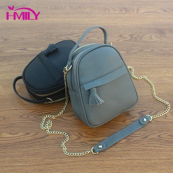 HMILY Genuine Leather Chain Mini Bag Women Casual Small Messenger Bag For Ladies Trendy Casual Retro Mobile Phone Bag
HMILY Genuine Leather Chain Mini Bag Women Casual Small Messenger Bag For Ladies Trendy Casual Retro Mobile Phone Bag