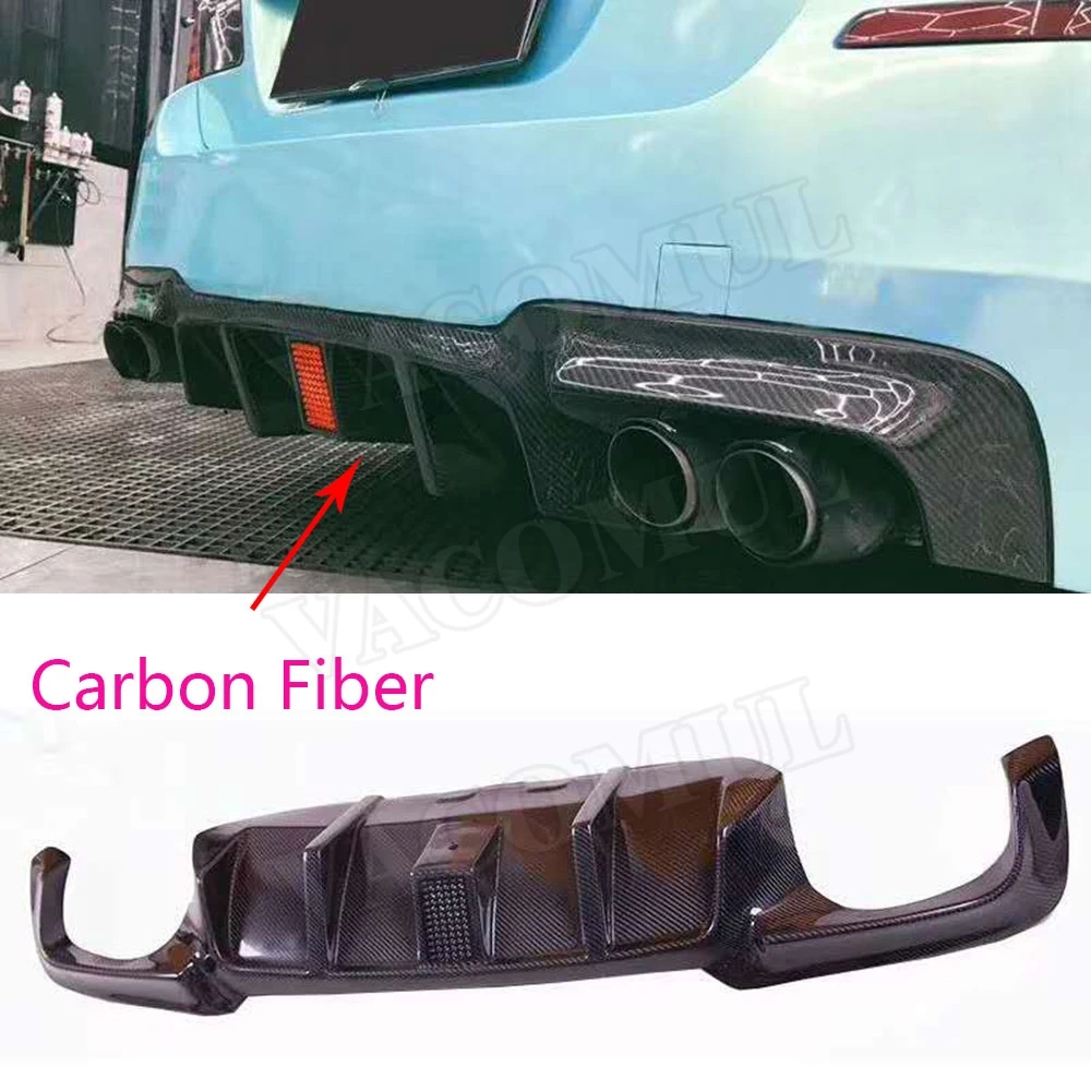 5 Series V Style Car Styling Carbon Fiber Rear Bumper Diffuser Lip Spoiler With Led Light Pilot Lamp for BMW F10 M5 2010-2016
5 Series V Style Car Styling Carbon Fiber Rear Bumper Diffuser Lip Spoiler With Led Light Pilot Lamp for BMW F10 M5 2010-2016