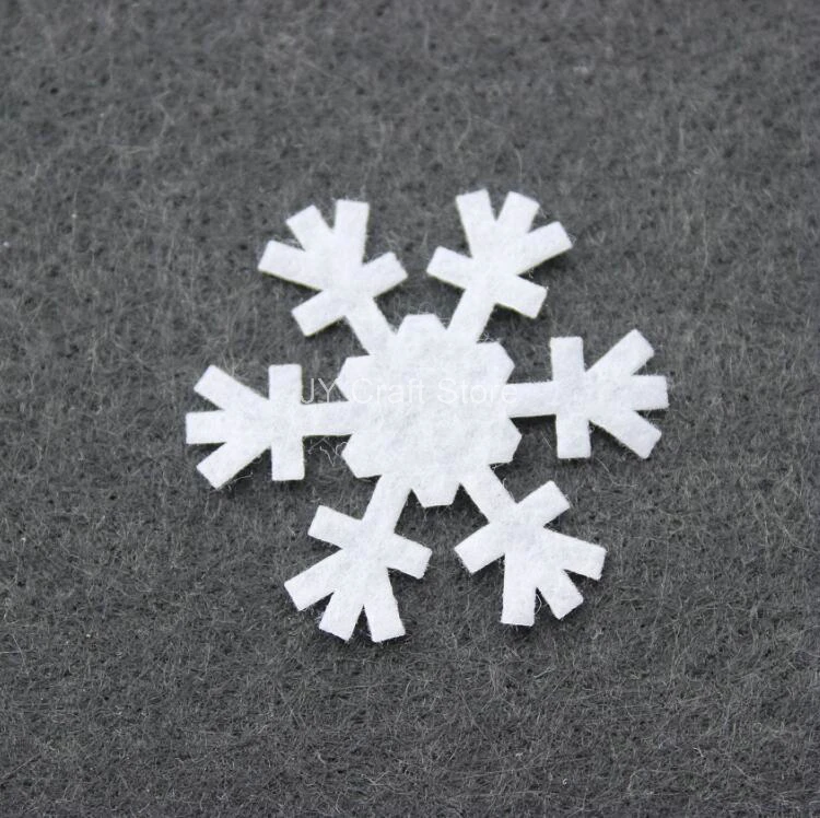 500pcs/lot Mini White Felt Snowflake Applique Patch Non-Woven Fabric Edelweiss 34mm X'mas Festival Decor, DIY Works
500pcs/lot Mini White Felt Snowflake Applique Patch Non-Woven Fabric Edelweiss 34mm X'mas Festival Decor, DIY Works