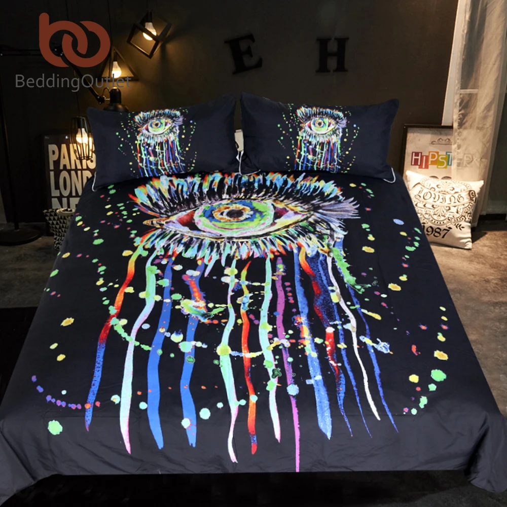 BeddingOutlet Watercolor Eye Bedding Set Colorful Duvet Cover With Pillowcases Tears Print Bedspreads Woman Girls Home Textiles
BeddingOutlet Watercolor Eye Bedding Set Colorful Duvet Cover With Pillowcases Tears Print Bedspreads Woman Girls Home Textiles