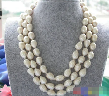 02818 3row white drip freshwater cultured pearl necklace
02818 3row white drip freshwater cultured pearl necklace