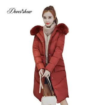 Hooded Fur Collar Winter Down Coat Jacket Long Warm Women Cotton-padded Casaco Feminino Abrigos Mujer Invierno Wadded Parkas 03
Hooded Fur Collar Winter Down Coat Jacket Long Warm Women Cotton-padded Casaco Feminino Abrigos Mujer Invierno Wadded Parkas 03