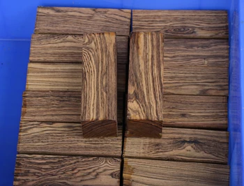 Knife handle blanks Bocote 120x40x30mm wood pistol grip knife handle's material