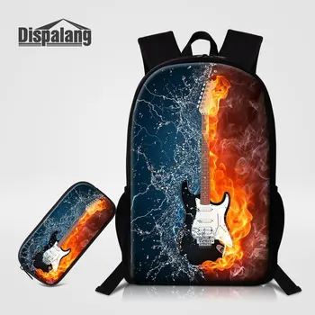 Dispalang 2 PCS/Set School Backpack Pencil Case For Students Music Violin Print Book Bags For Children Fashion Rucksack Mochilas
Dispalang 2 PCS/Set School Backpack Pencil Case For Students Music Violin Print Book Bags For Children Fashion Rucksack Mochilas