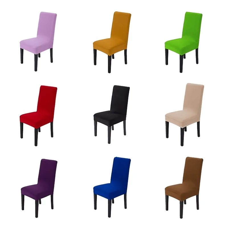 Stretch Chair Cover Slipcover Spandex Solid Color Removable Seat Chair Covers Hotel Banquet Seat Covers
Stretch Chair Cover Slipcover Spandex Solid Color Removable Seat Chair Covers Hotel Banquet Seat Covers