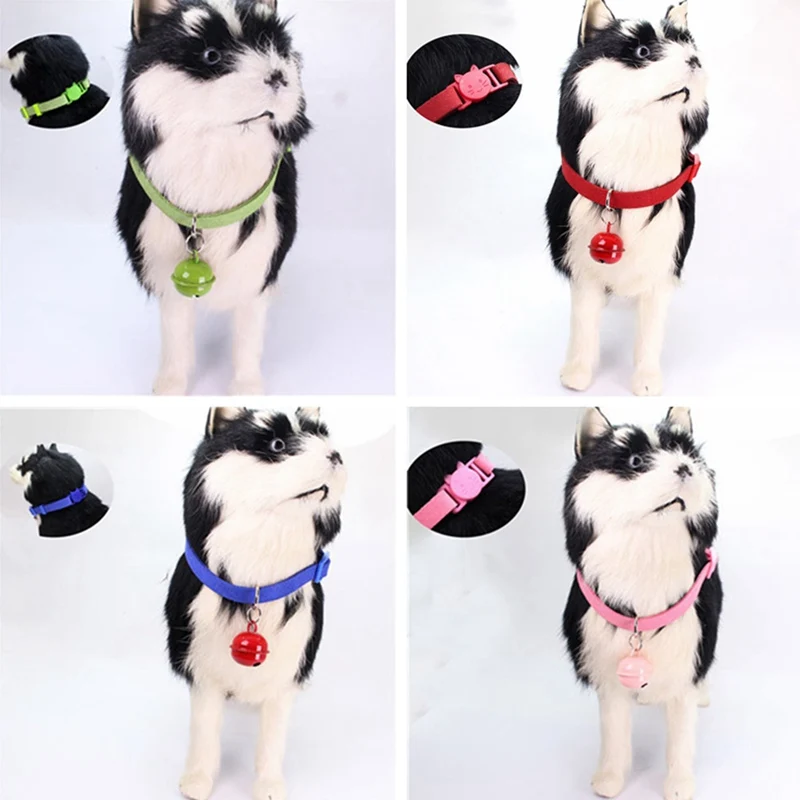 Cat Collar With Bell Dog Collar For Cats Solid Braid Kittens Pet Cat Collars Shiny Adjustable Collars For Cats Pet Lead Supplies
Cat Collar With Bell Dog Collar For Cats Solid Braid Kittens Pet Cat Collars Shiny Adjustable Collars For Cats Pet Lead Supplies