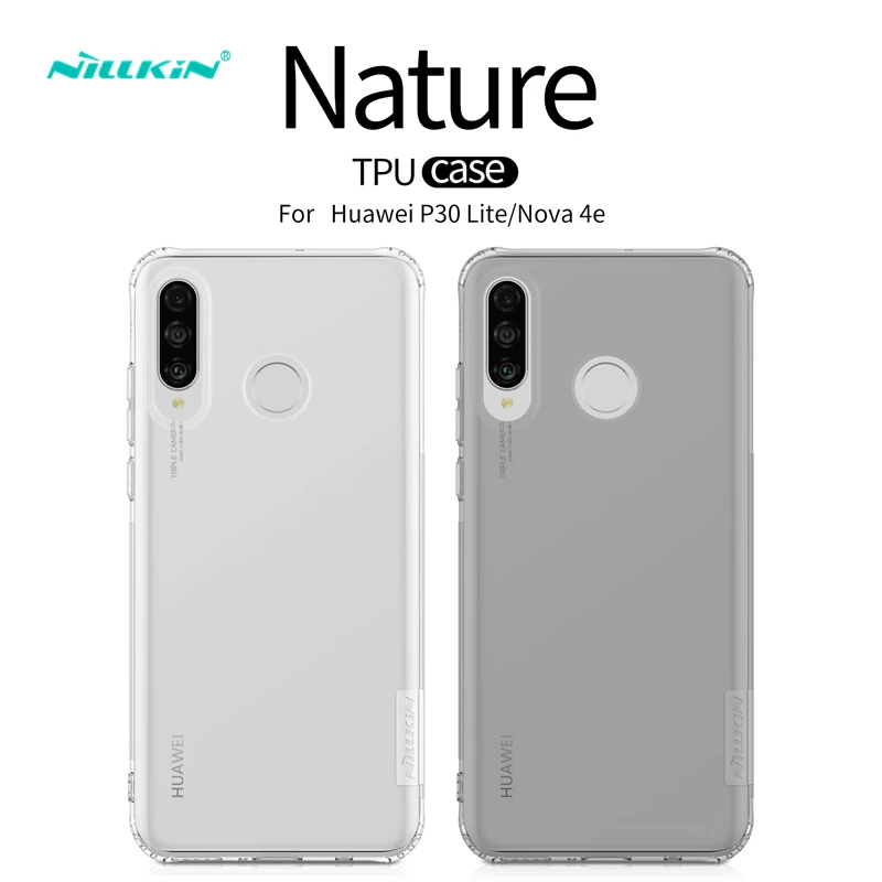 NILLKIN For Huawei P30 Lite / Nova 4E Case Cover Transparent Clear Soft TPU Silicone Case For P30Lite Nova4E Cover Protective
NILLKIN For Huawei P30 Lite / Nova 4E Case Cover Transparent Clear Soft TPU Silicone Case For P30Lite Nova4E Cover Protective