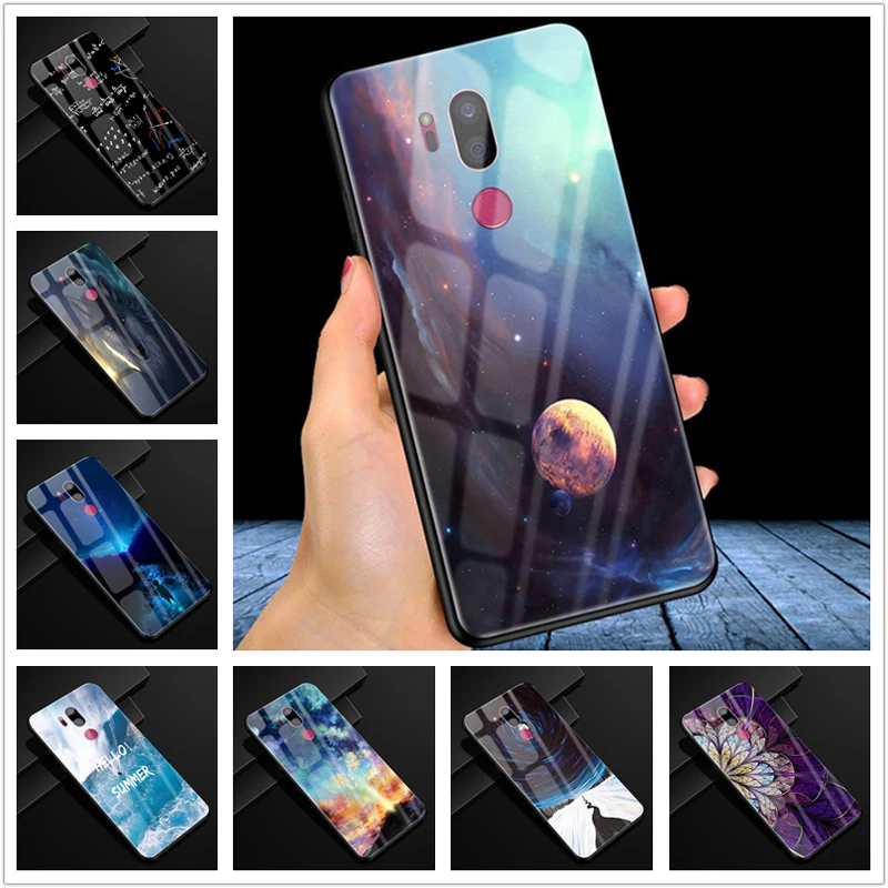 For LG G7 ThinQ Case 6.1'' Glass Silicone Bumper +Hard PC Glass Back Cover For LG G7 thinq G 7 G7thinq Phone Cases Coque Fundas
For LG G7 ThinQ Case 6.1'' Glass Silicone Bumper +Hard PC Glass Back Cover For LG G7 thinq G 7 G7thinq Phone Cases Coque Fundas