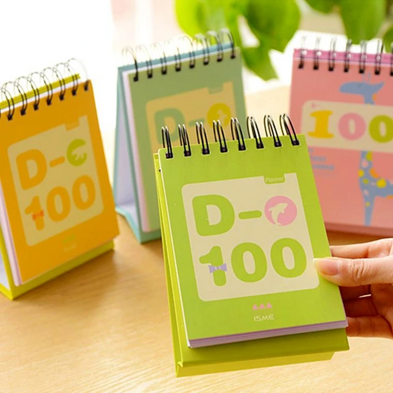 100 days Study Planner agenda organizer school office supplies 100 dias horario caderno Cute Portable Hard Diary Notebook
100 days Study Planner agenda organizer school office supplies 100 dias horario caderno Cute Portable Hard Diary Notebook