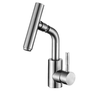 Lead-free 304 Stainless Steel Universal Rotating Hot and Cold Basin Faucet Above Water Control Switch Water Faucet
Lead-free 304 Stainless Steel Universal Rotating Hot and Cold Basin Faucet Above Water Control Switch Water Faucet