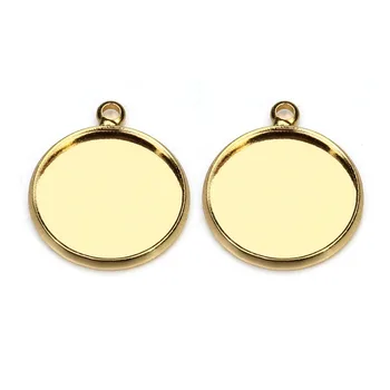 50pcs/lot 16mm Round Cabochon Base 5 Colors Copper Pendant Bezel Blank Setting Charm For Jewelry Making
50pcs/lot 16mm Round Cabochon Base 5 Colors Copper Pendant Bezel Blank Setting Charm For Jewelry Making